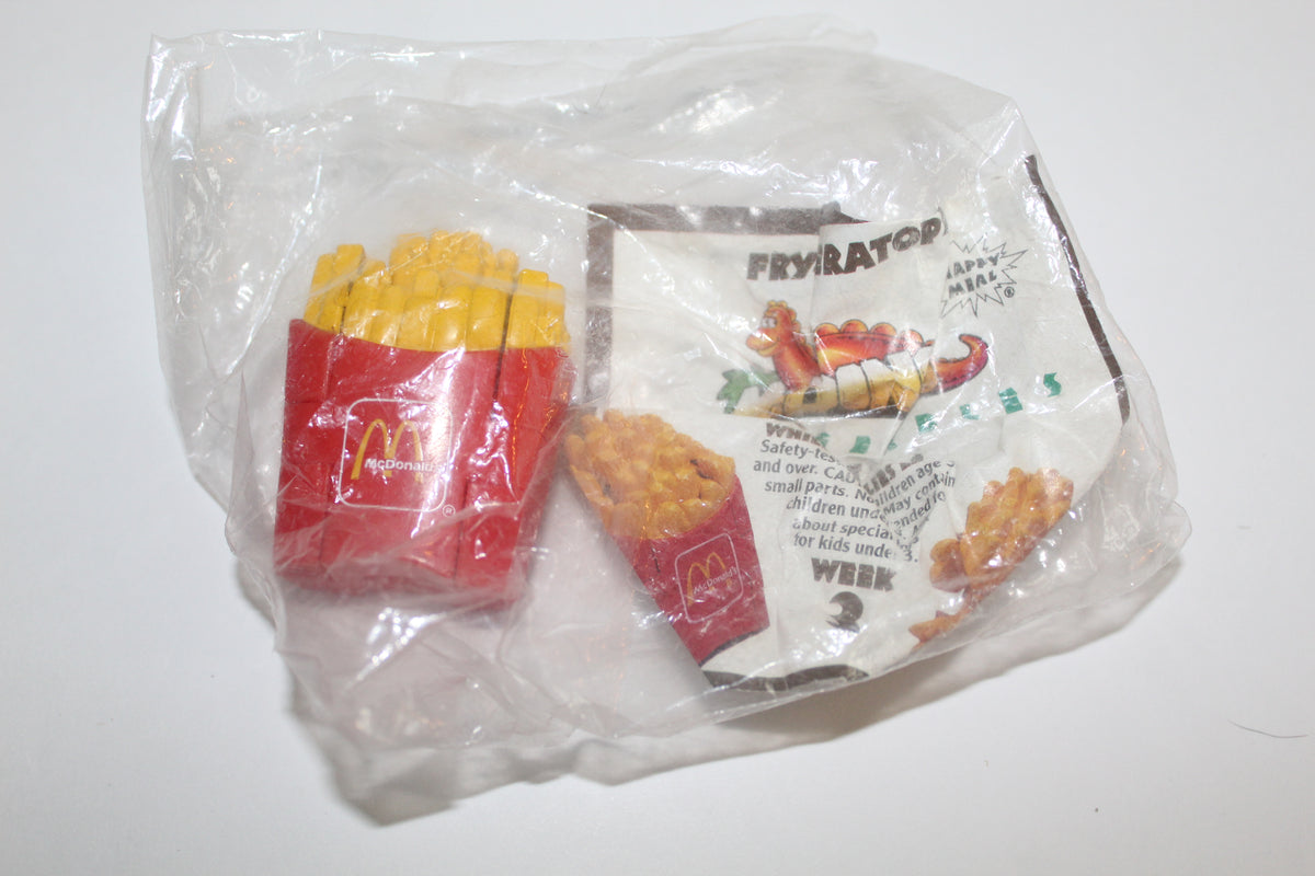 McDonalds McDino Transforming Fry-Ceratops Happy Meal Changables 1990