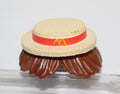 McDonalds McNuggets Buddies Corny Figure Hat and Hair Part Happy Meal 1988