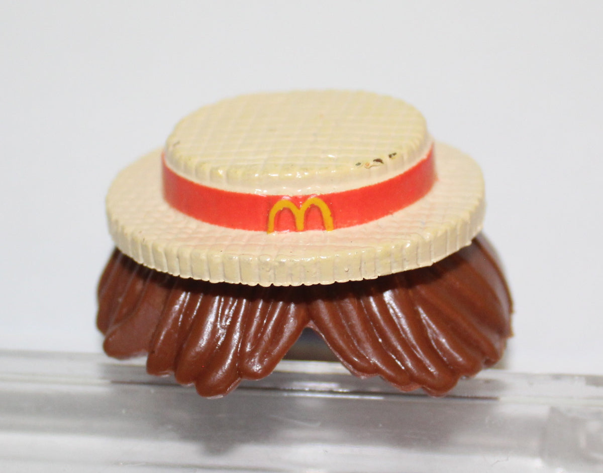 McDonalds McNuggets Buddies Corny Figure Hat and Hair Part Happy Meal 1988