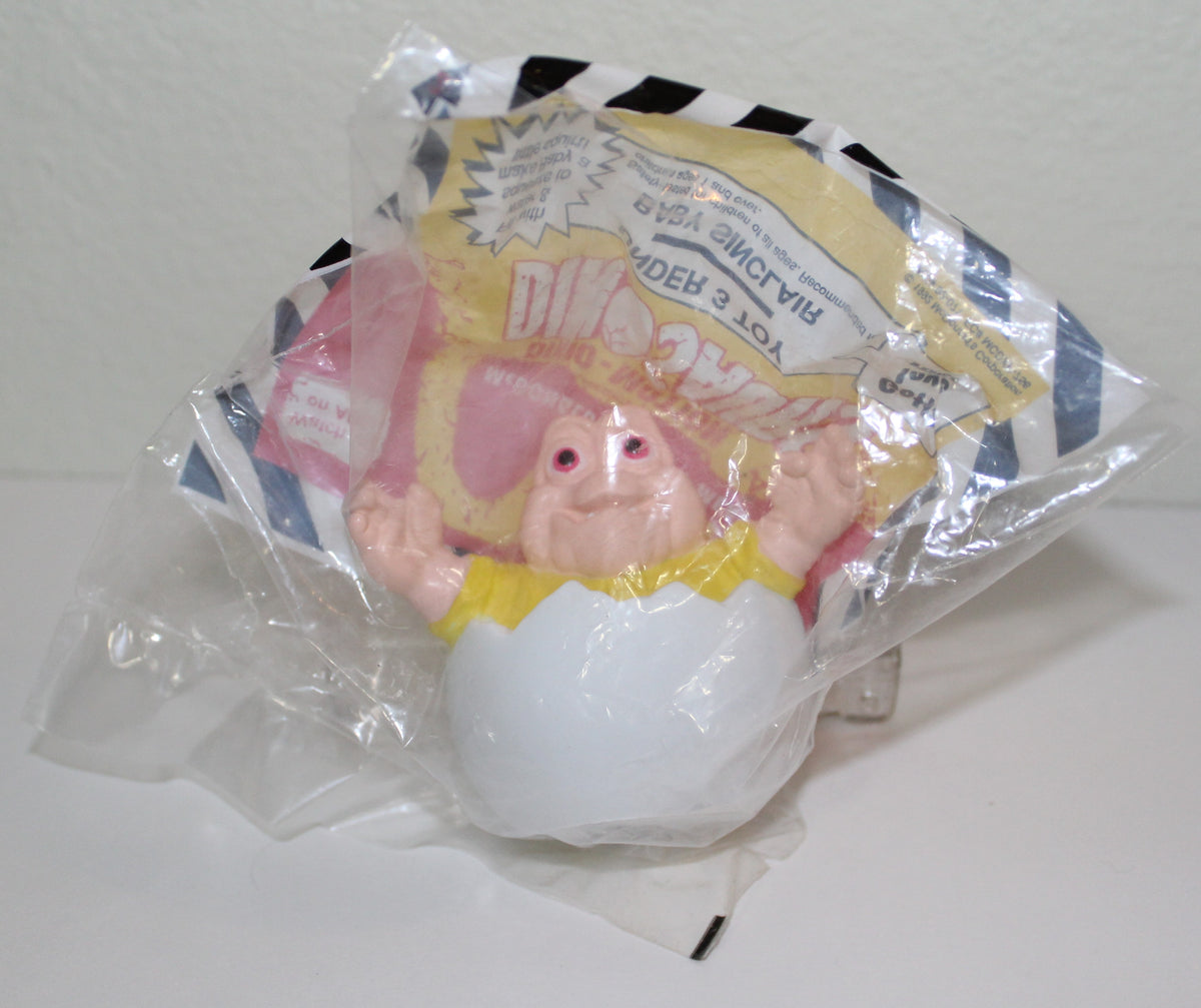 McDonald's Happy Meal Dinosaurs Baby Sinclair Under 3 Toy 1992