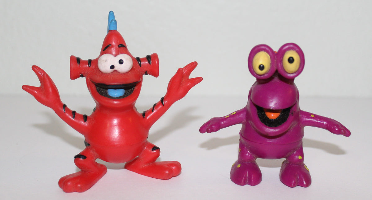 Wendy's Applause Lot Of 2 Alien Mix-Up Figures 1989