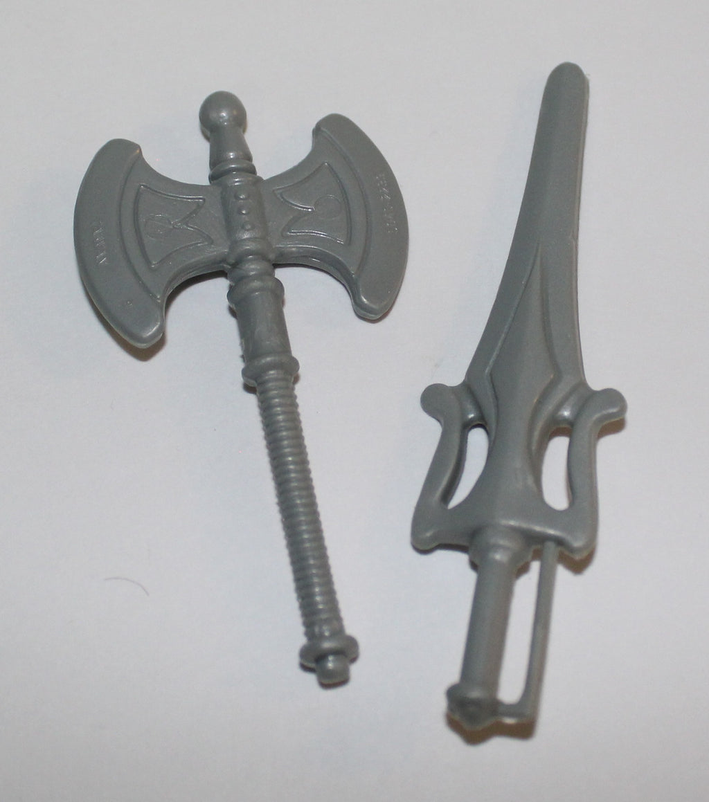 Masters Of The Universe He-Man Sword and Axe 1982 Mattel MOTU Taiwan