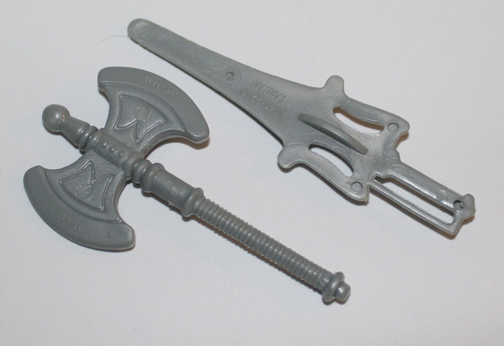 Masters Of The Universe He-Man Sword and Axe 1982 Mattel MOTU Taiwan