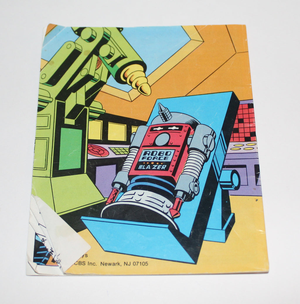 Robo Force Mini Comic Book Ideal Toys 1984