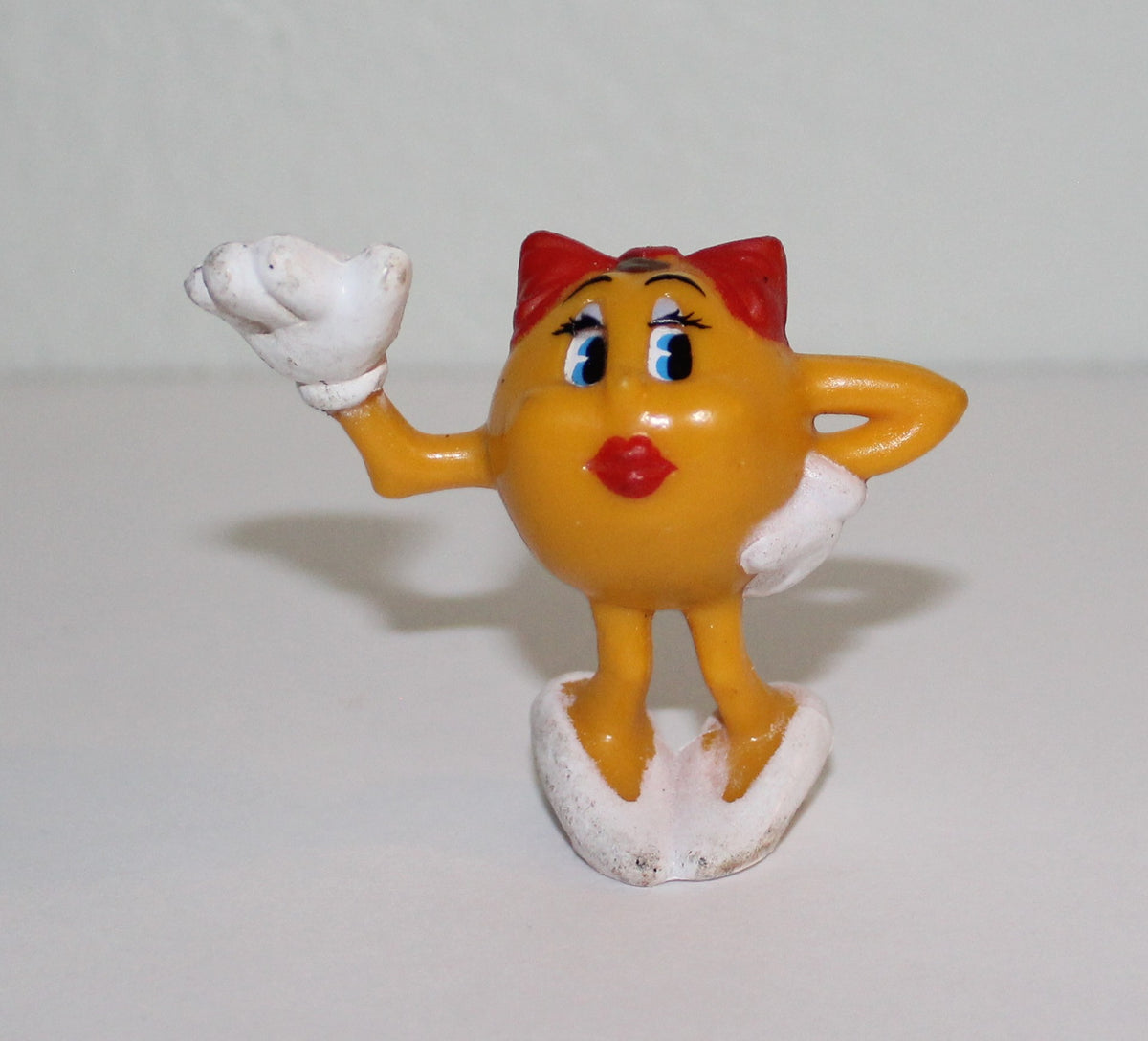 Ms. Pacman Pac-Man PVC Mini Figure Coleco 1982
