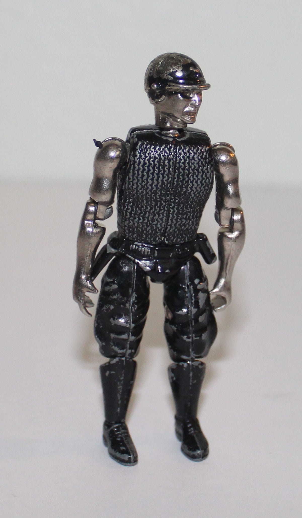 Metal-Man Sergeant Silver Figure 1977 Zee Toys Zylmex