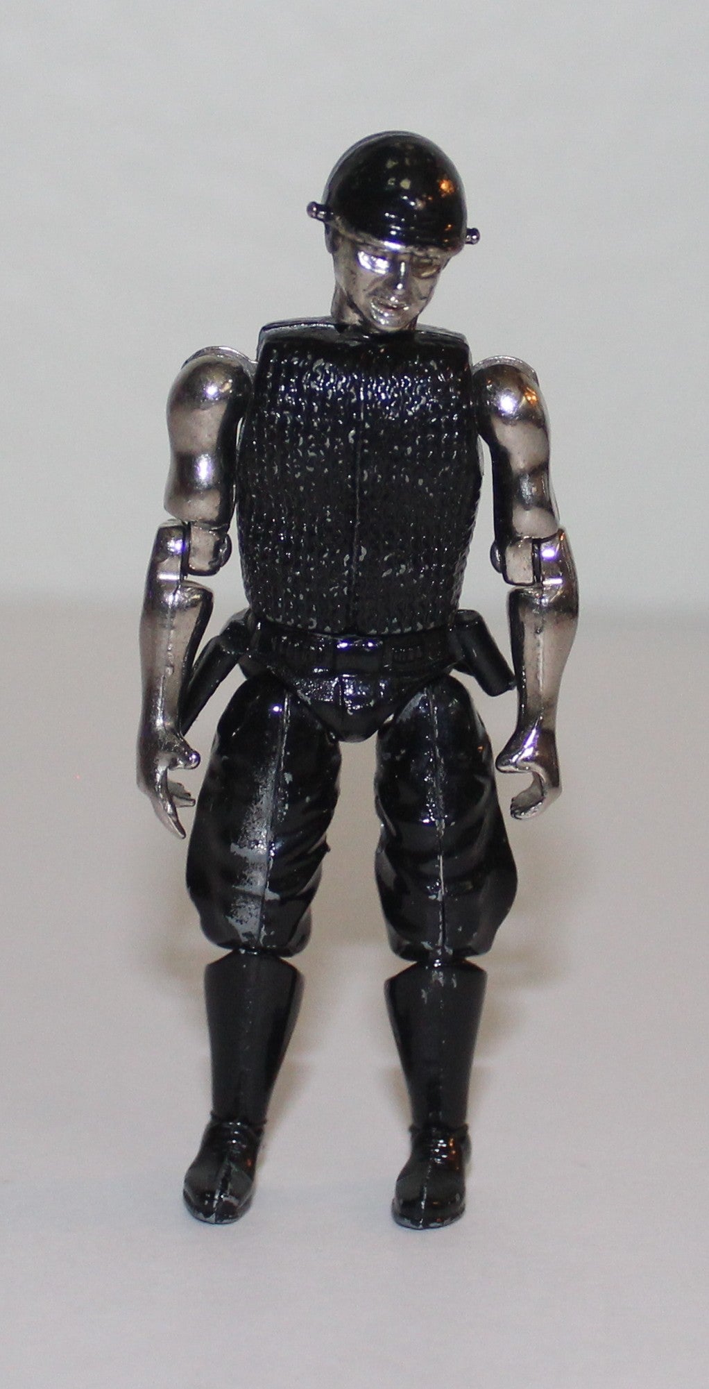 Metal-Man Sergeant Silver Figure 1977 Zee Toys Zylmex
