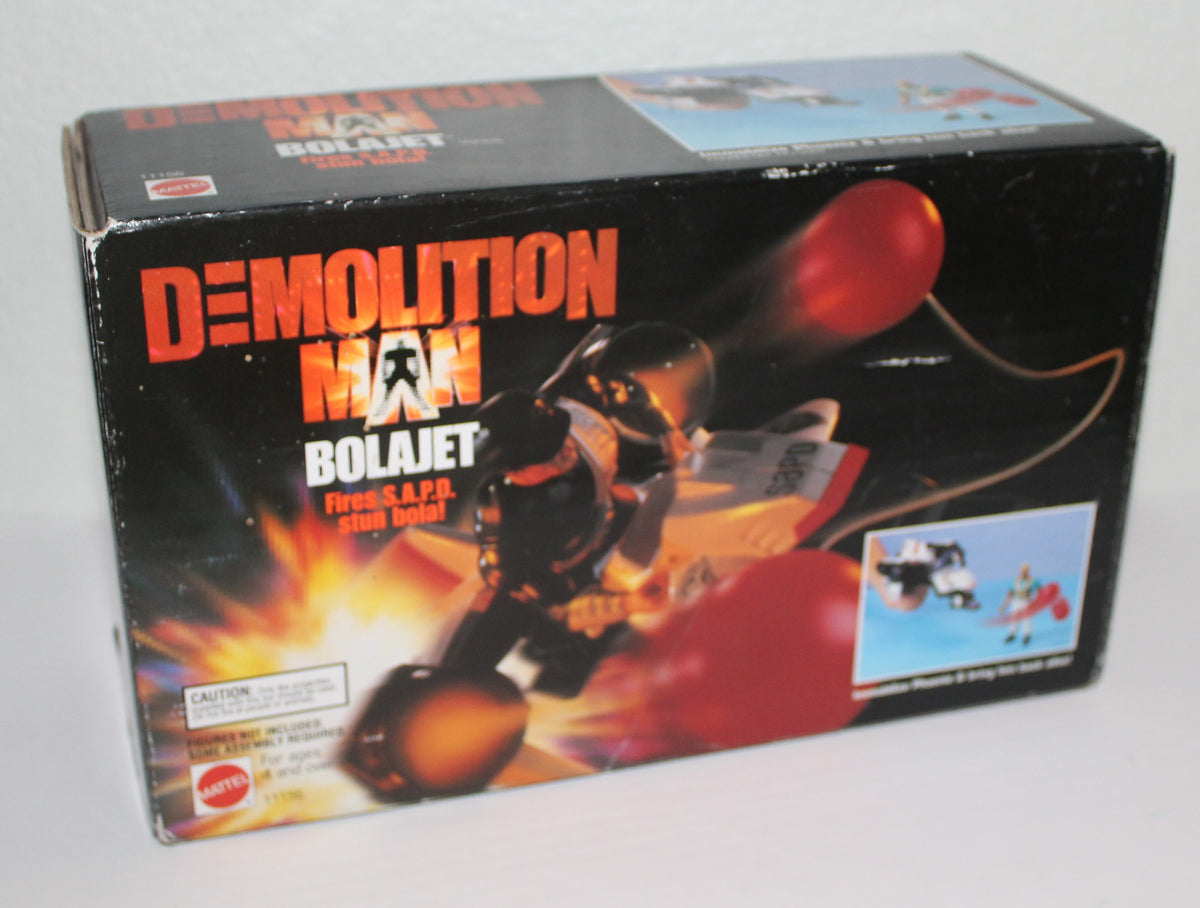 Demolition Man Bolajet Mattel 1993 Sealed Bola Jet