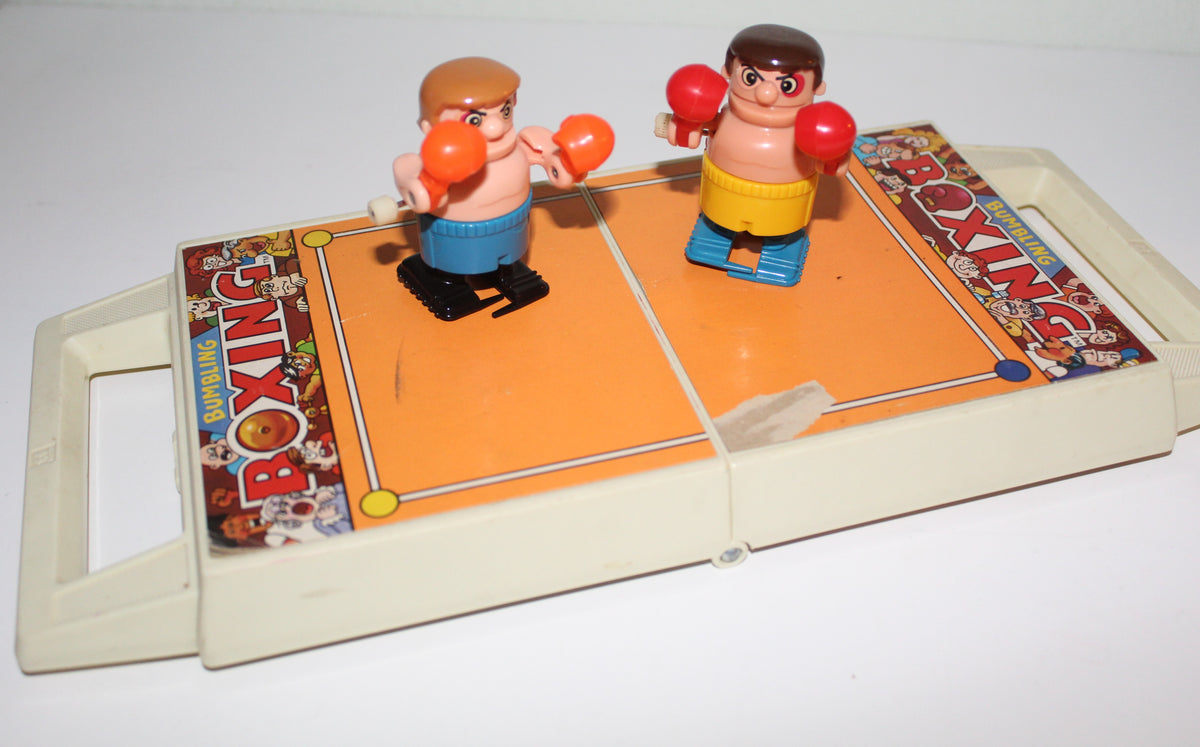 Bumbling Boxing Wind Up Set Tomy 1980