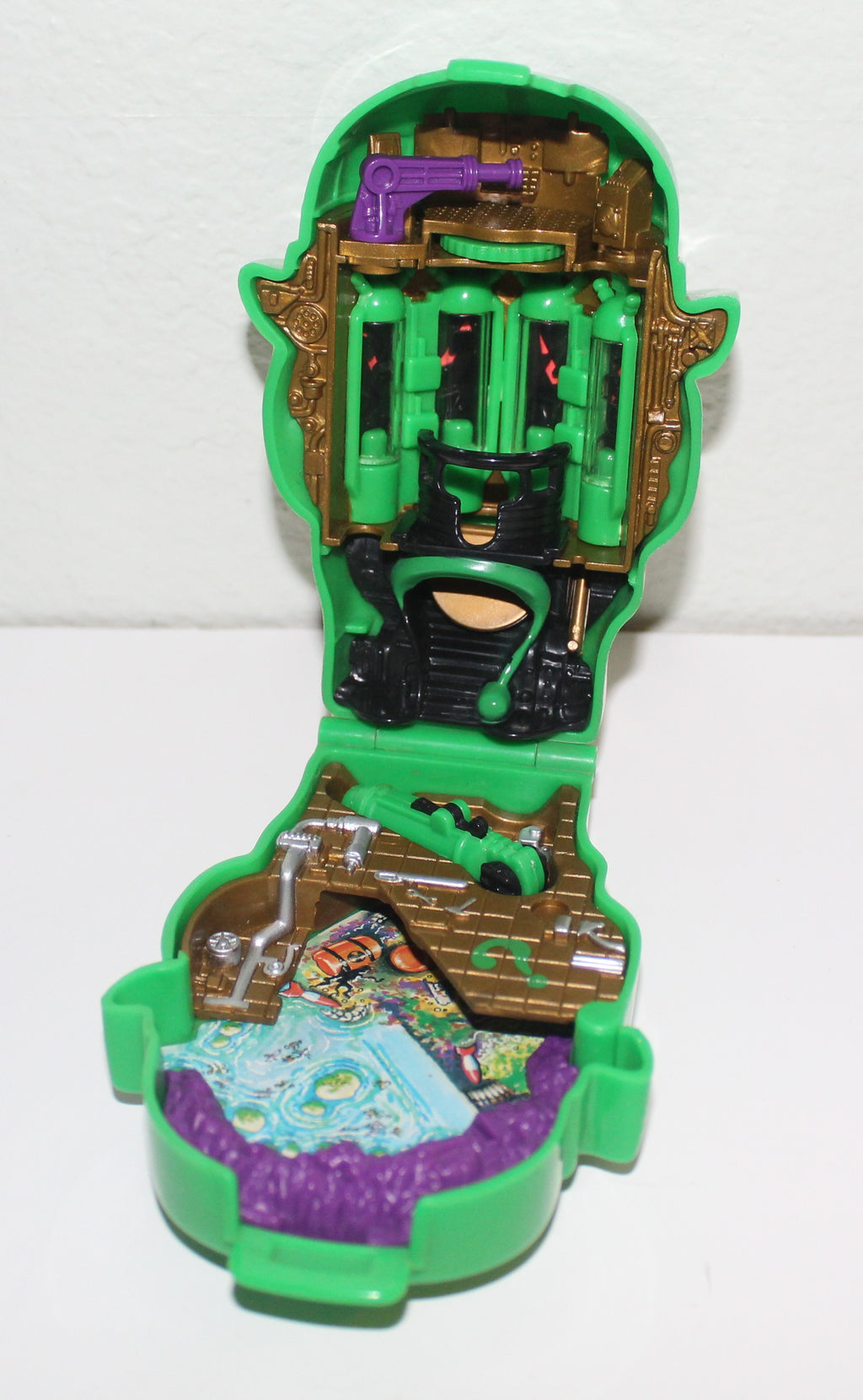 Batman Forever Riddler Power Center Mini Playset With Parts DC Comics Kenner 1995 Jim Carey