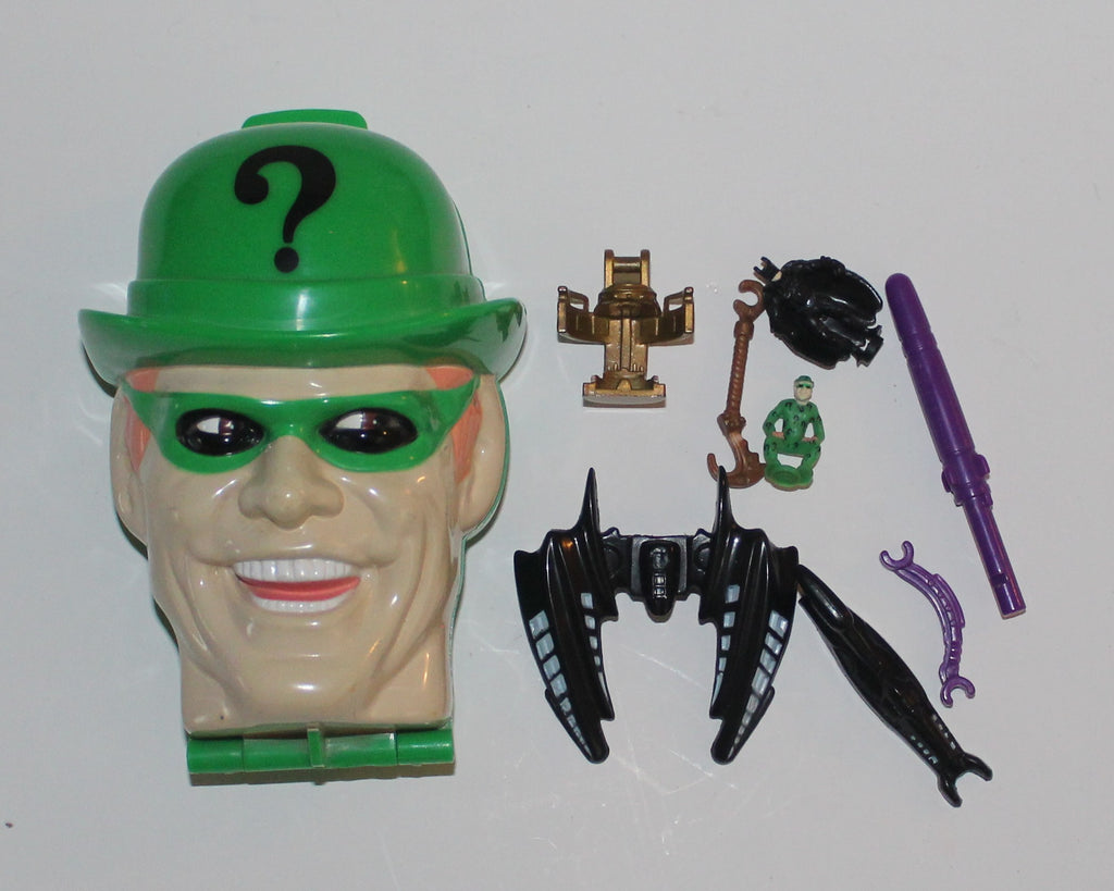 Batman Forever Riddler Power Center Mini Playset With Parts DC Comics Kenner 1995 Jim Carey