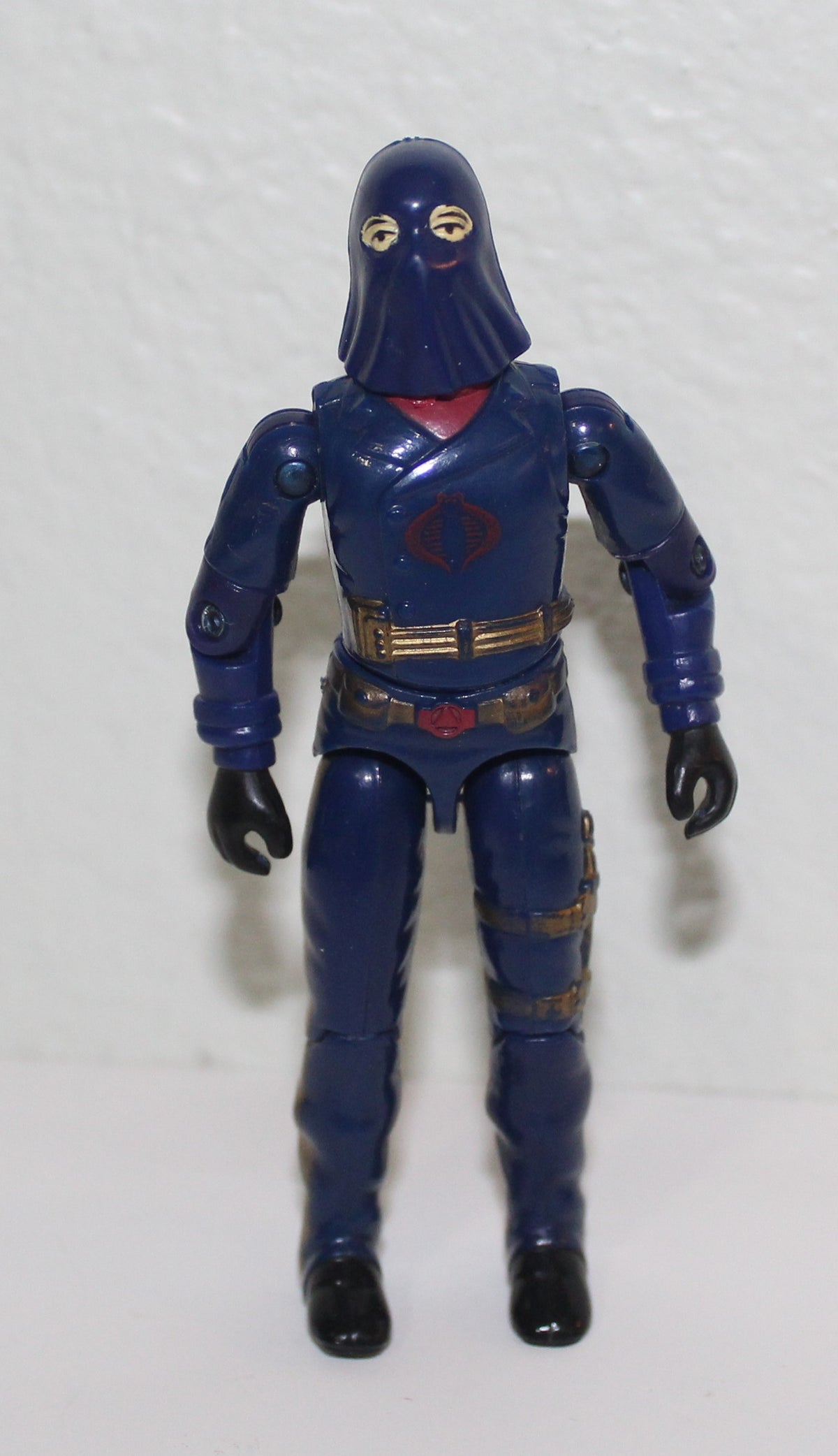 G.I Joe Cobra Commander Figure with File Card 1984 Hasbro Mail Away
