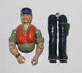 G.I Joe Cutter Upper Torso and Legs Body Parts 1984 Hasbro