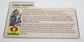 G.I Joe Eels File Card Hasbro 1985