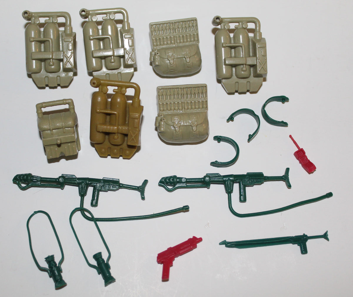 G.I Joe Accessory Pack 3 Parts Lot Hasbro 1985