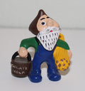 Hershkins Mini PVC Old Man Figure Hershey's 1984 Nicholas Gish
