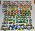 Pokémon Master Trainer Board Game Pieces Chips Lot 2001 Milton Bradley Pokemon
