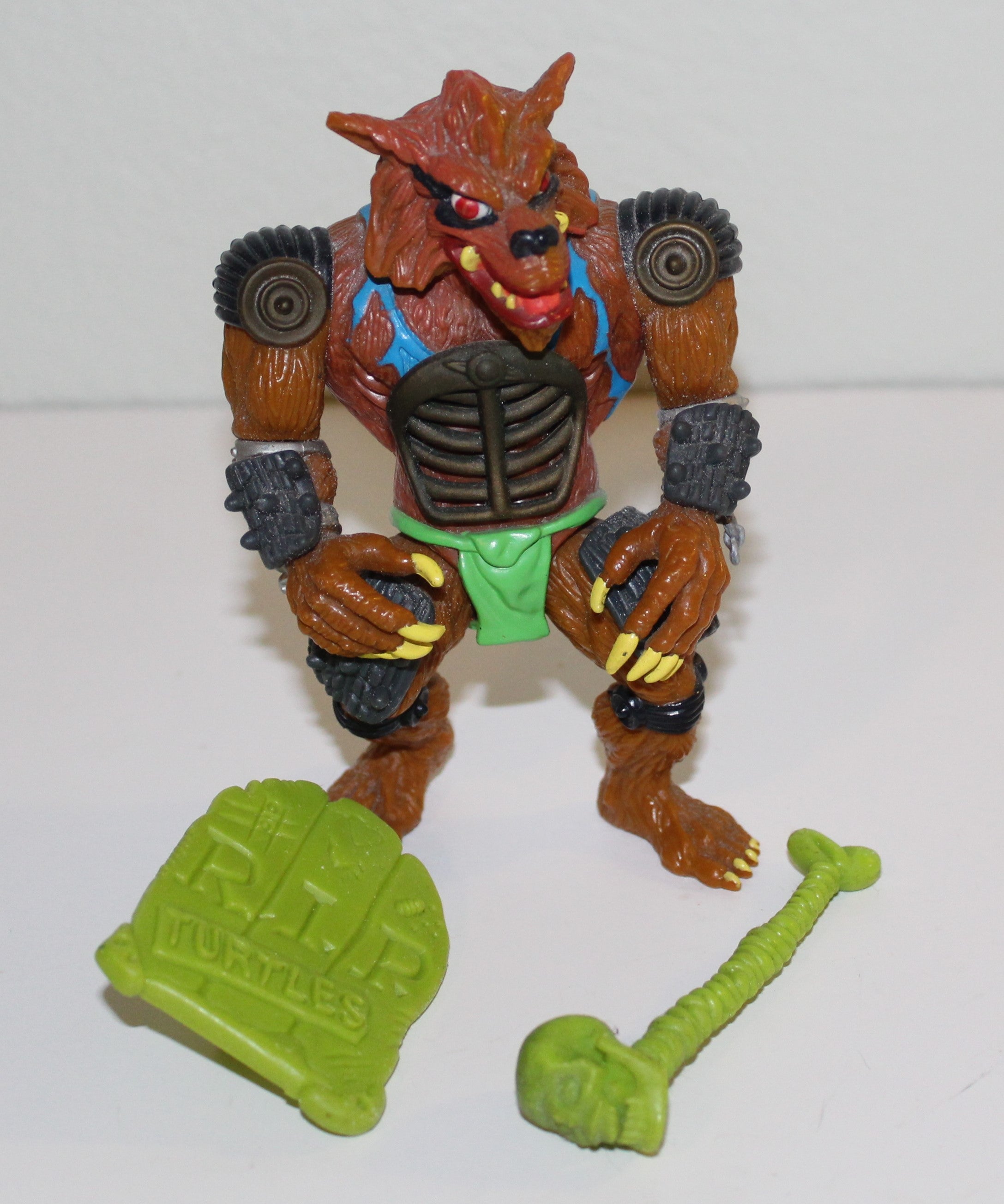 Ninja Turtles TMNT Rahzar Figure With Parts Playmates 1991