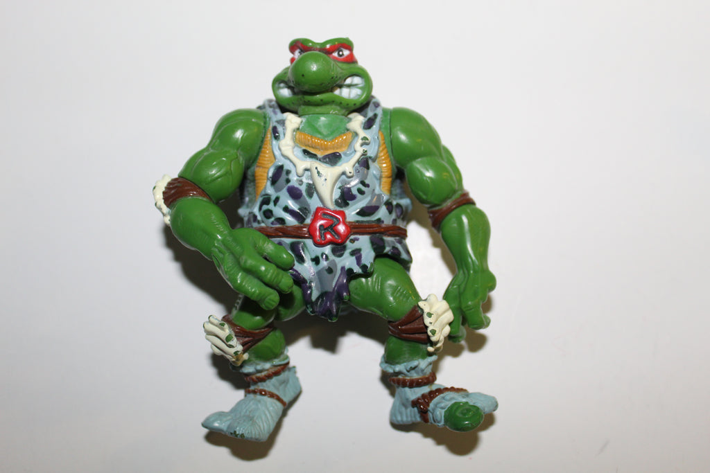 Ninja Turtles TMNT Cave-Turtle Raph Tubular Pterodactyl Figure Playmates 1993