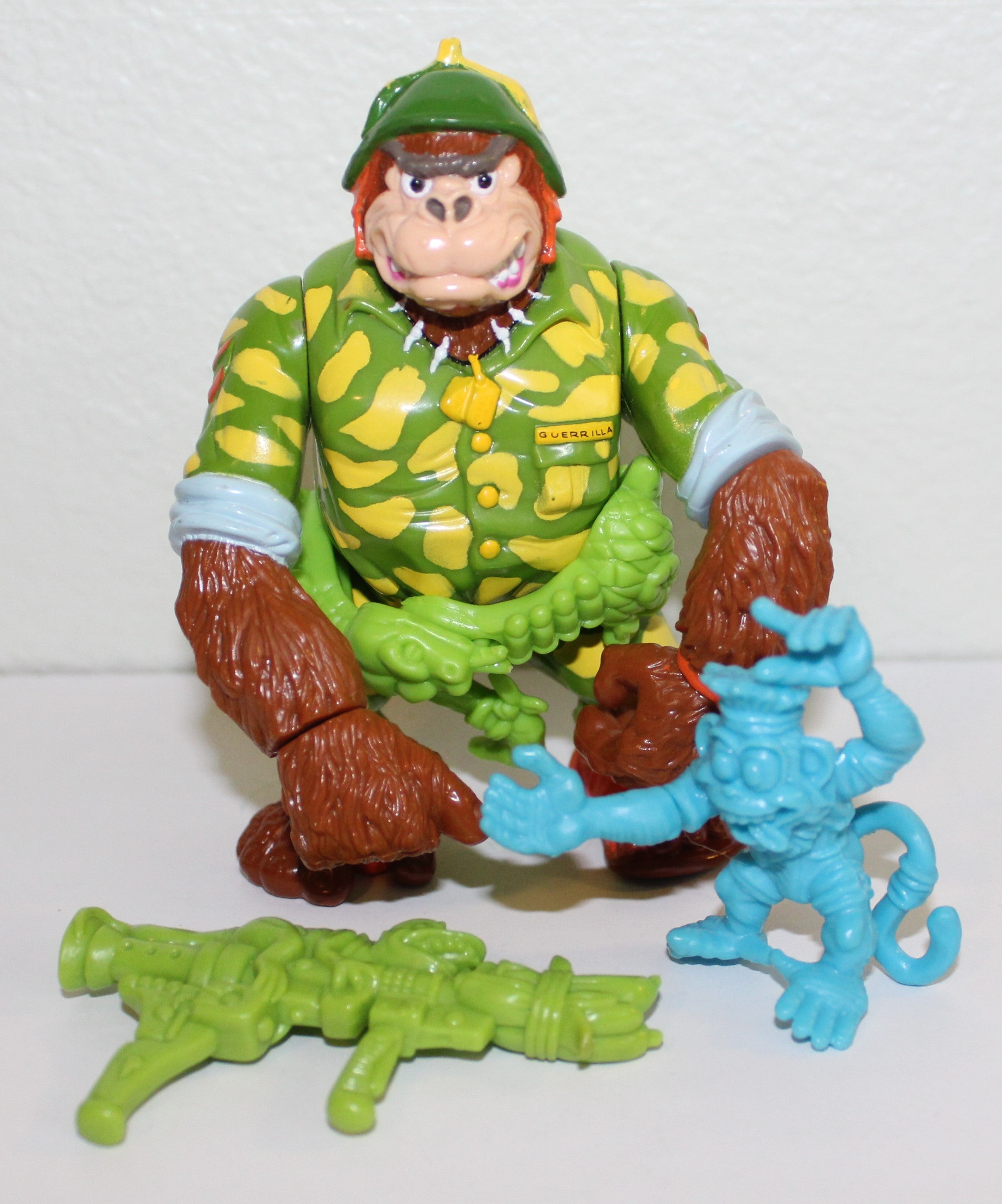 Ninja Turtles TMNT Sergeant Bananas Figure with Parts Playmates 1991