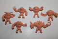 Street Sharks M.U.S.C.L.E. Mini Figure Set of 6 Mattel 2019 MUSCLE