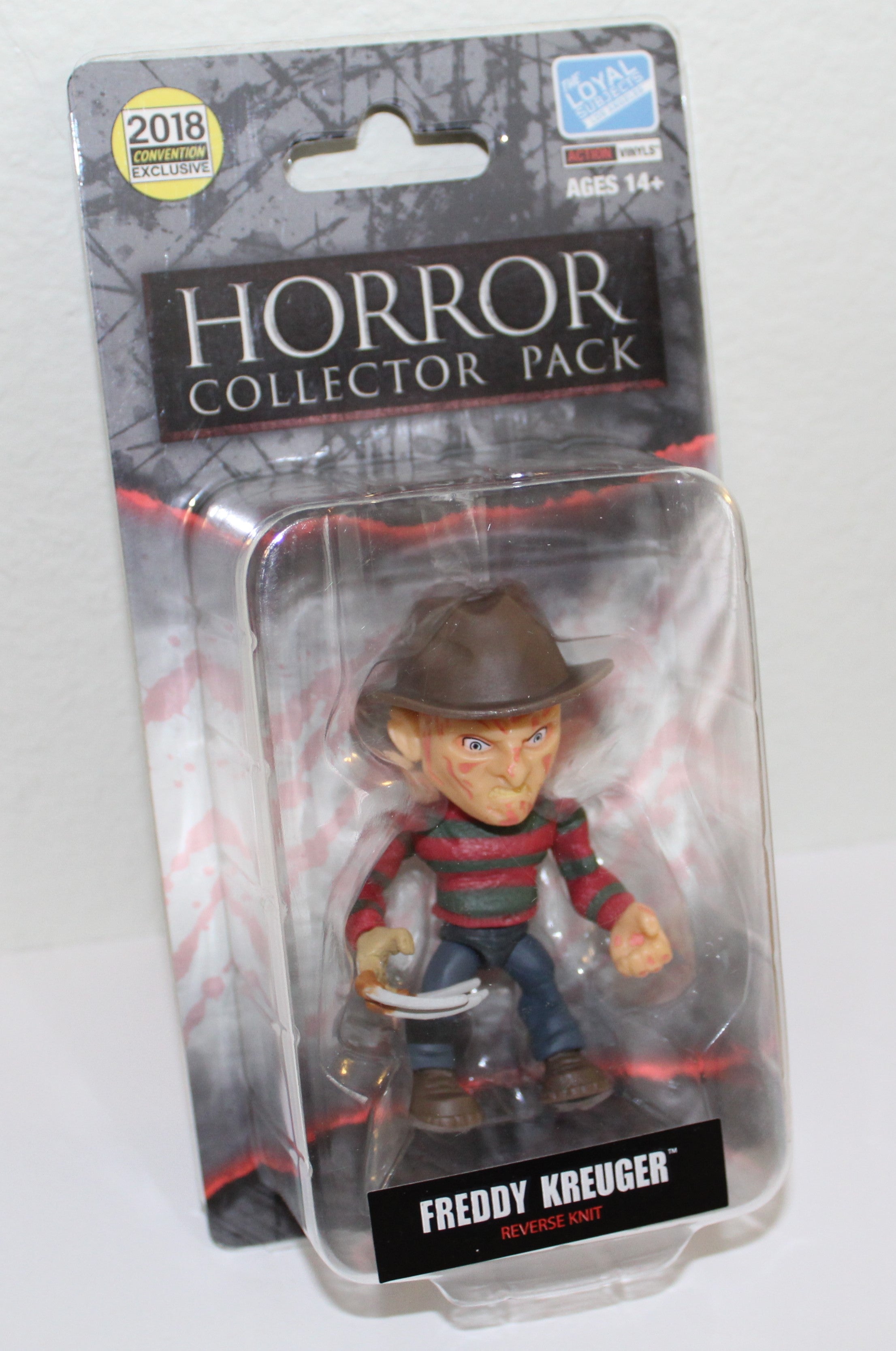 Freddy Krueger Reverse Knit Figure Loyal Subjects 2018 SDCC Exclusive