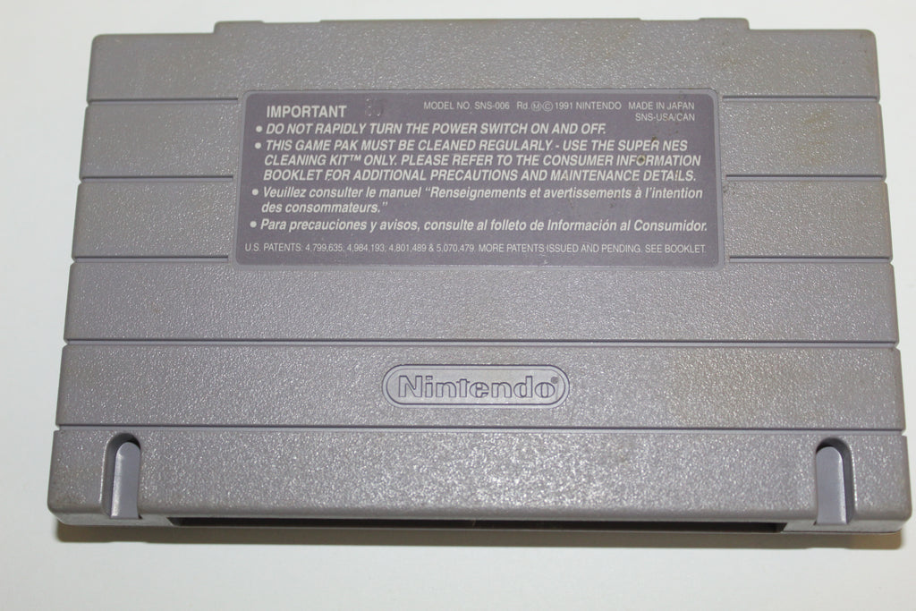 Super Nintendo Super Mario World Game Cartridge 1991 SNES