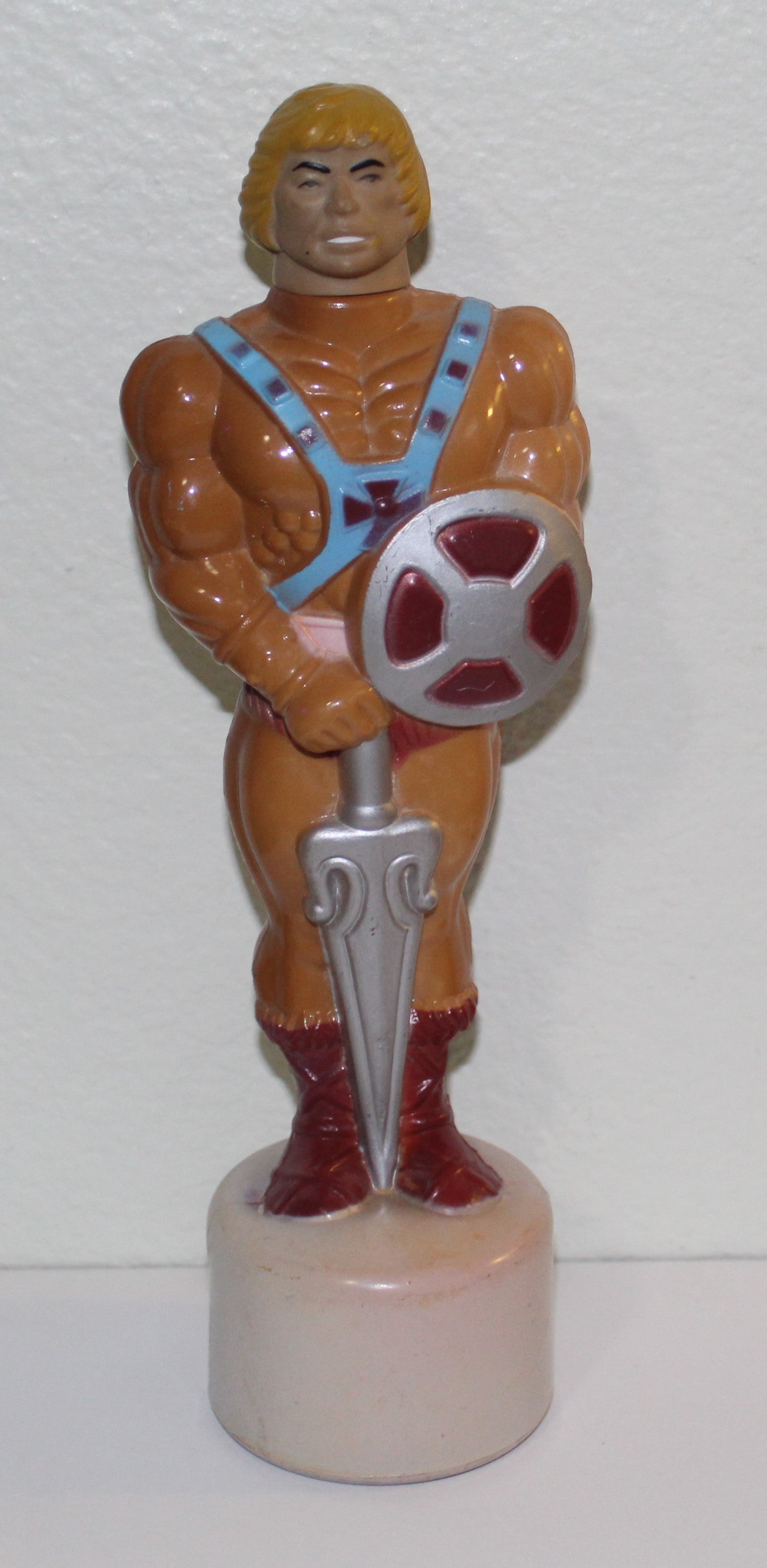 Masters Of the Universe He-man Shampoo Bottle Mattel 1983