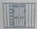 Ninja Turtles TMNT Technodrome Grey Jail Cell Doors Part Playmates 1990