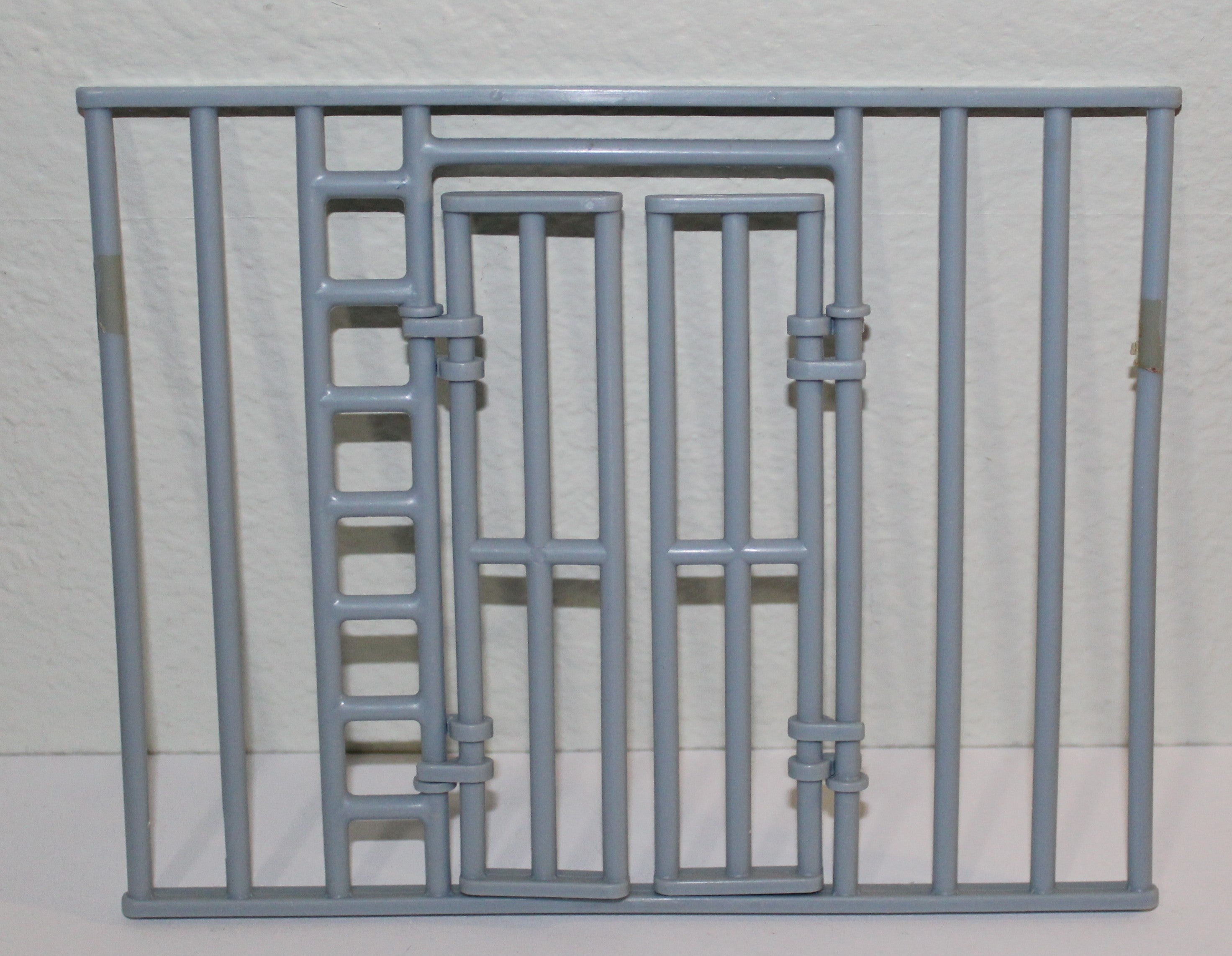 Ninja Turtles TMNT Technodrome Grey Jail Cell Doors Part Playmates 1990