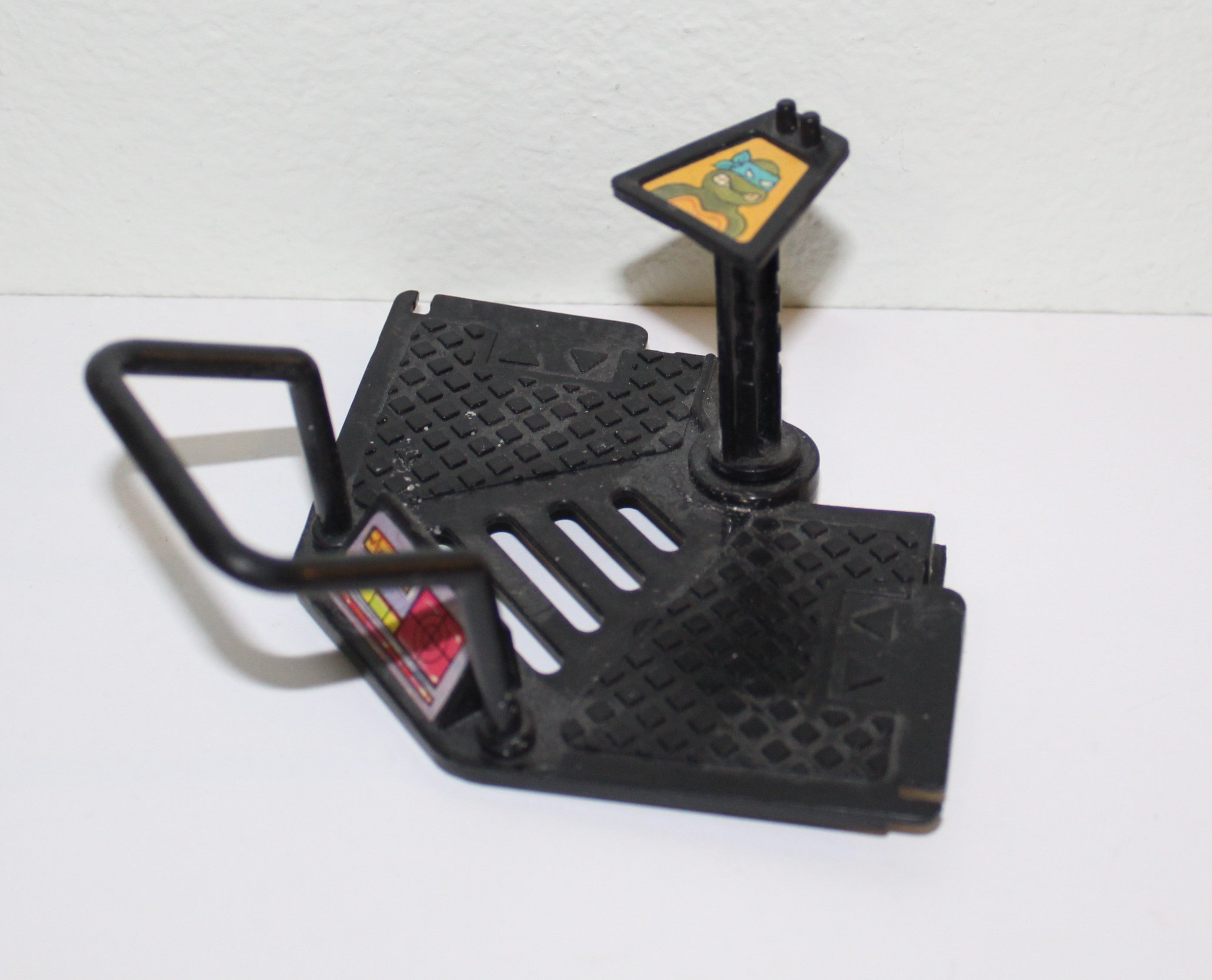 Ninja Turtles TMNT Technodrome Black Control Center Platform Part Playmates 1990