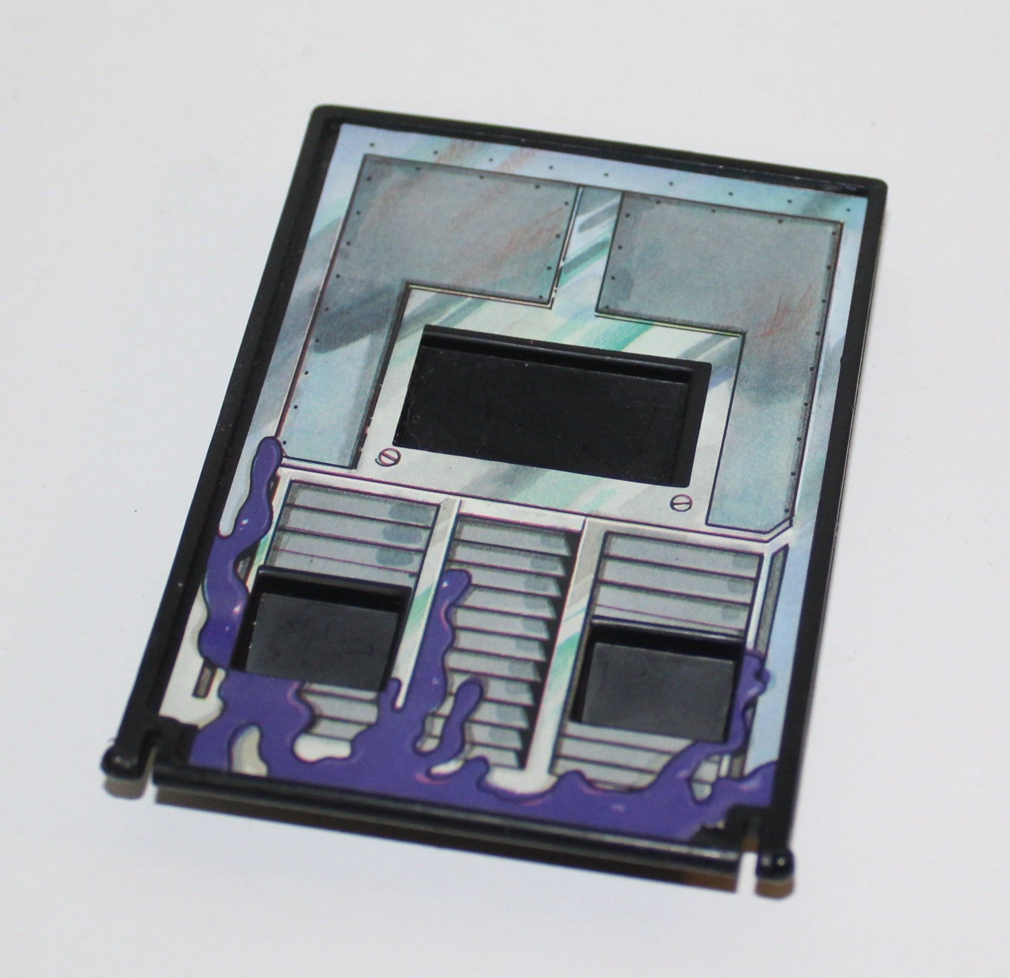 Ninja Turtles TMNT Technodrome Black Outer Hatch Door Part Playmates 1990