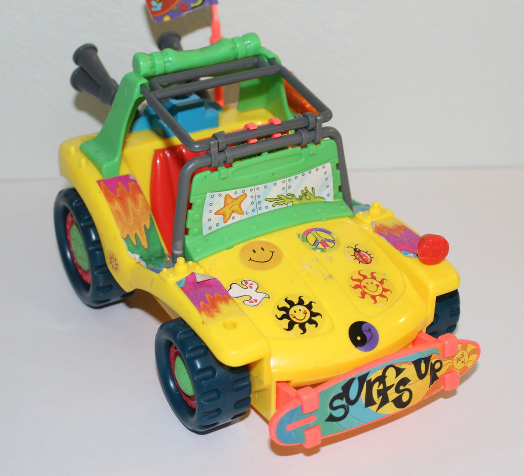 TMNT Ninja Turtles Mike's Kowabunga Surf Buggy Vehicle with Parts Playmates 1991