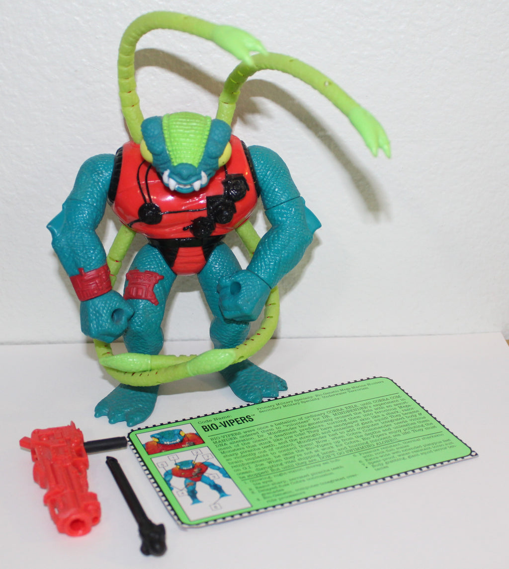 G.I. Joe Mega Marines Bio-Viper Figure Complete Hasbro 1993