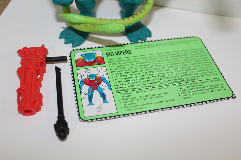 G.I. Joe Mega Marines Bio-Viper Figure Complete Hasbro 1993