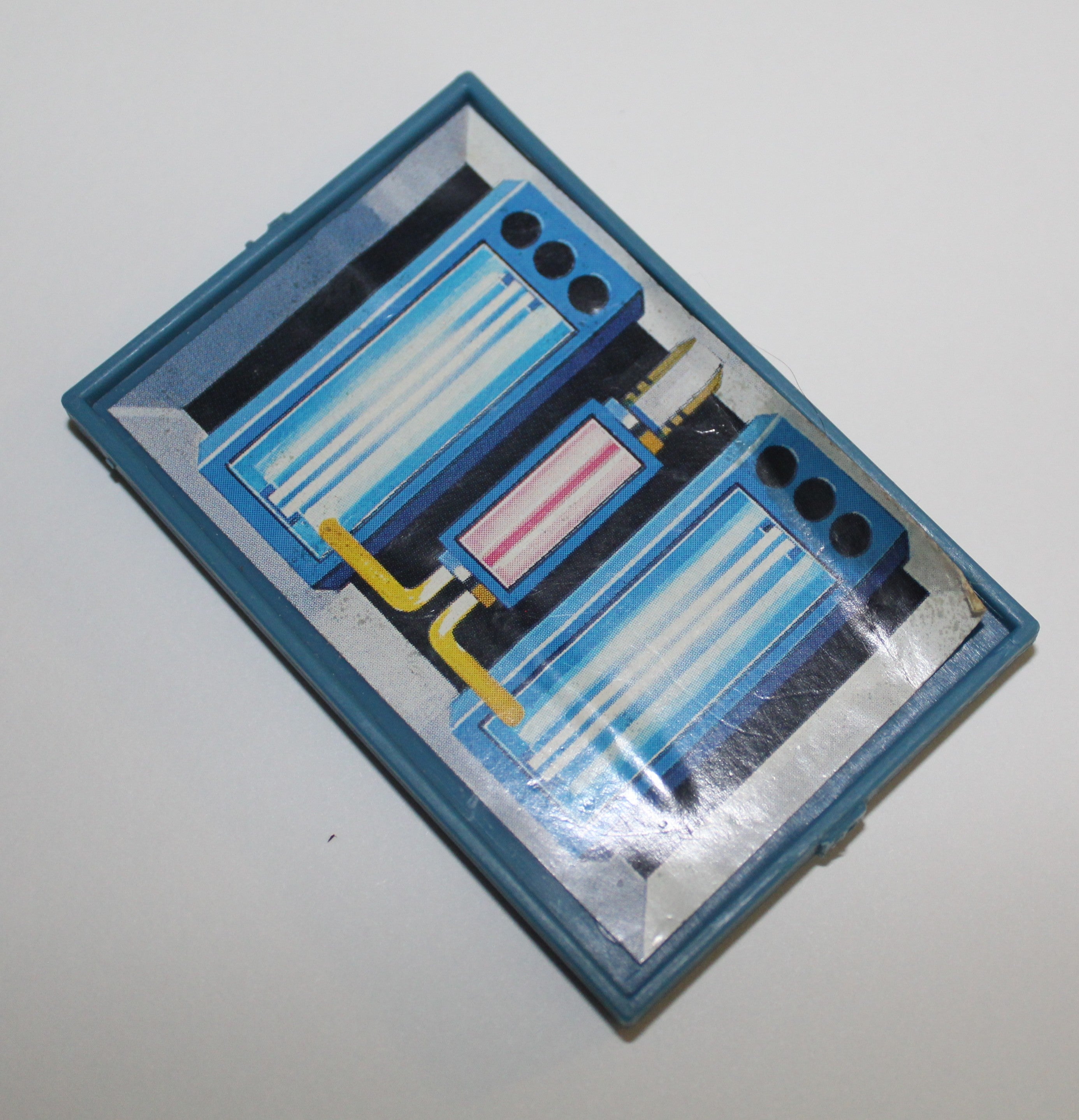 Bravestarr Fort Kerium Blue Sign Part Mattel 1986 Brave Star