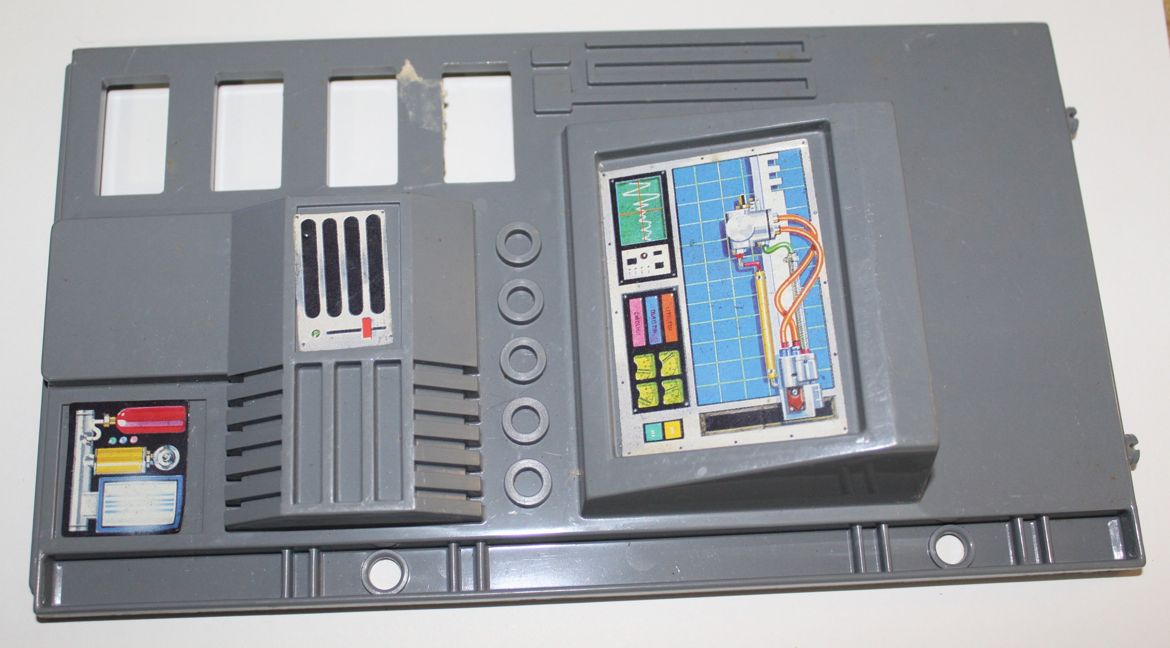 Bravestarr Fort Kerium Jail Wall Part Mattel 1986 Brave Star