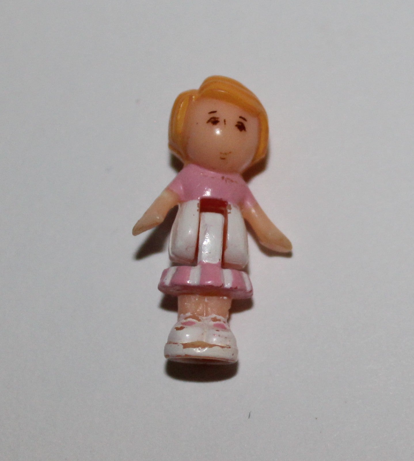 Polly Pocket Buttons Doll Figure Blue Bird 1989