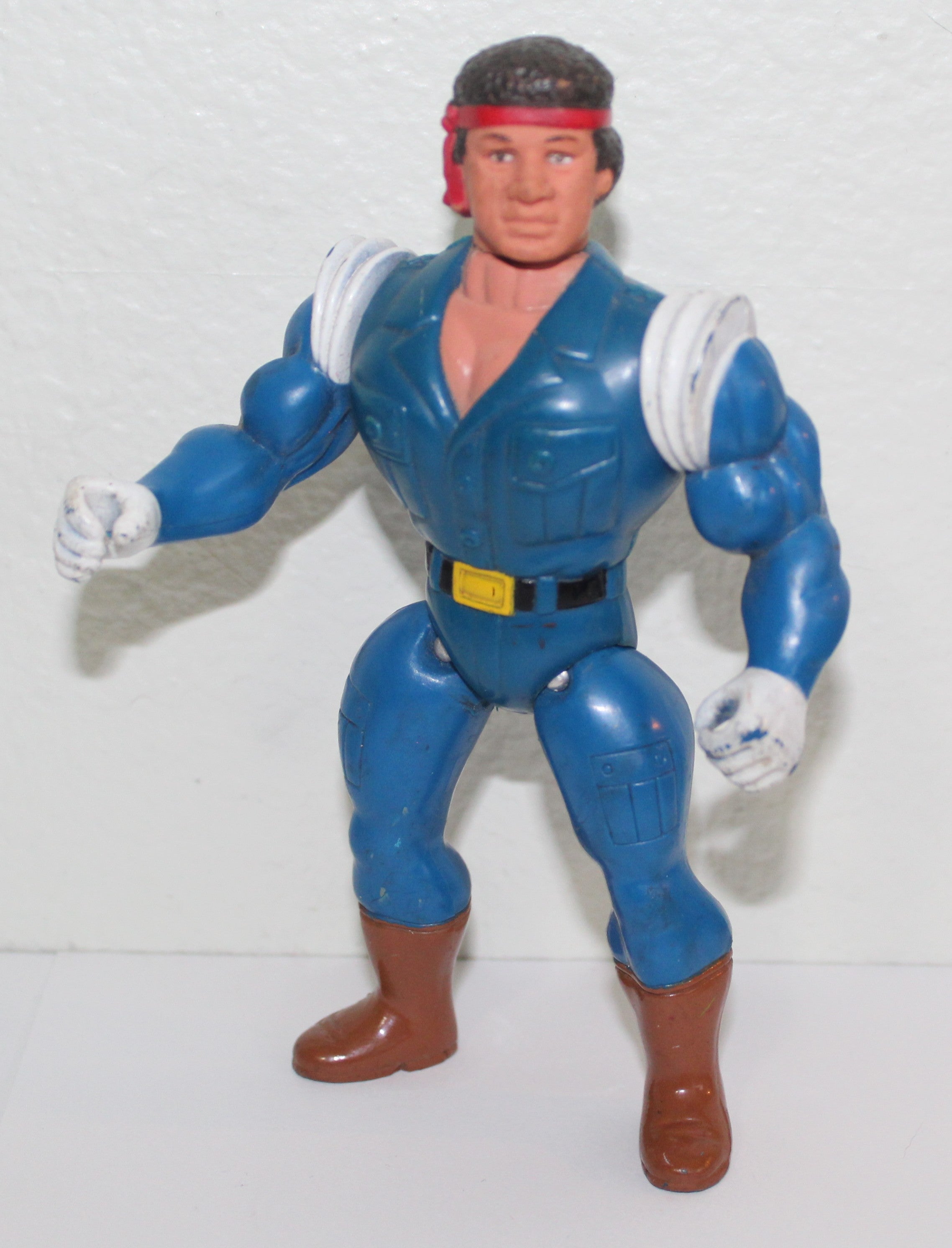 Earth Force Professor "Hacksaw" Hackett Figure Pace Toys 1985 Vintage MOTU Bootleg Knock Off He-Man