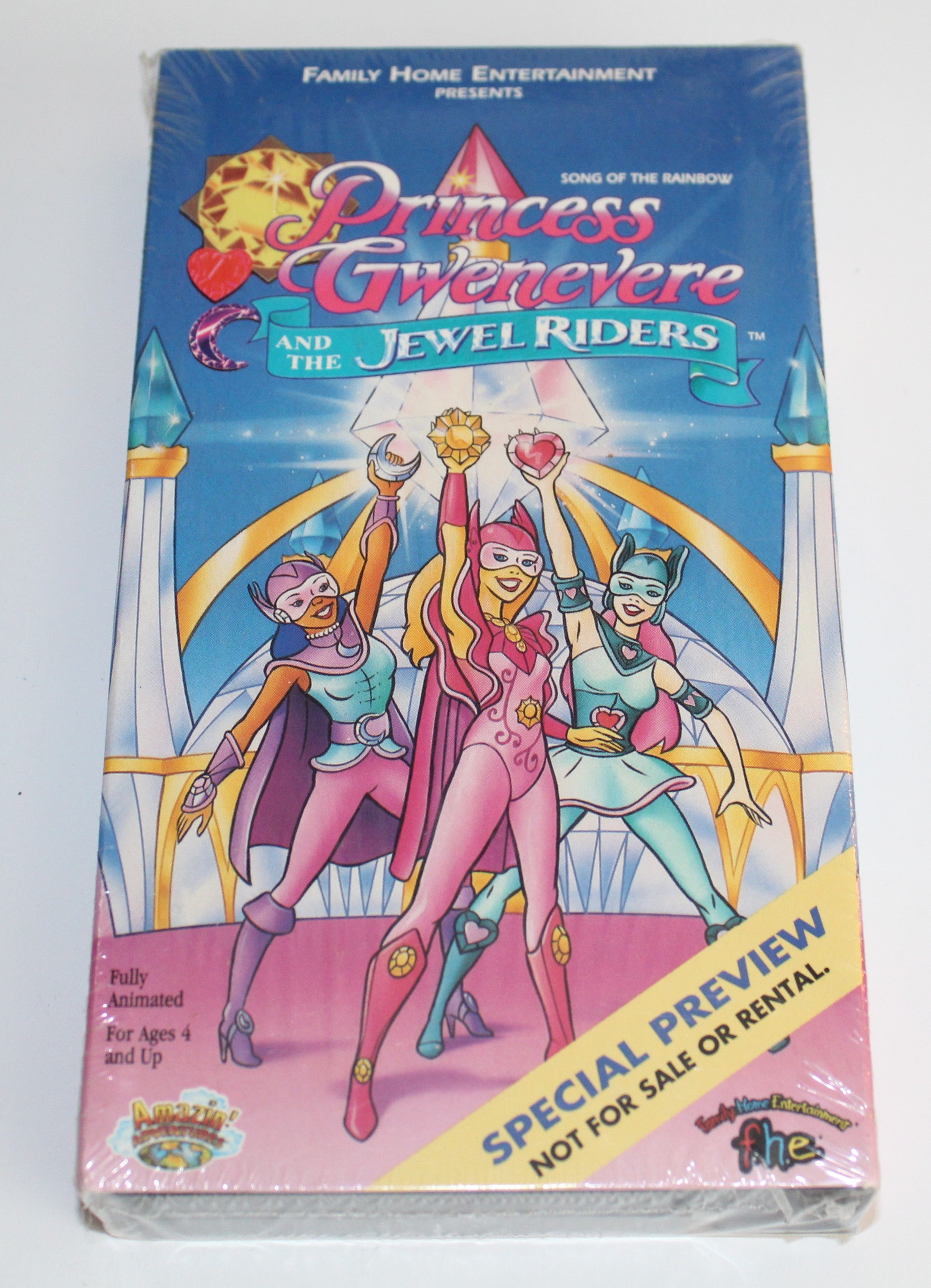 Princess Gwenevere And the Jewel Riders Special Preview VHS 1995 Sealed