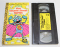 Sesame Street Eight Super Stories VHS Tape 1985 Golden Books Video