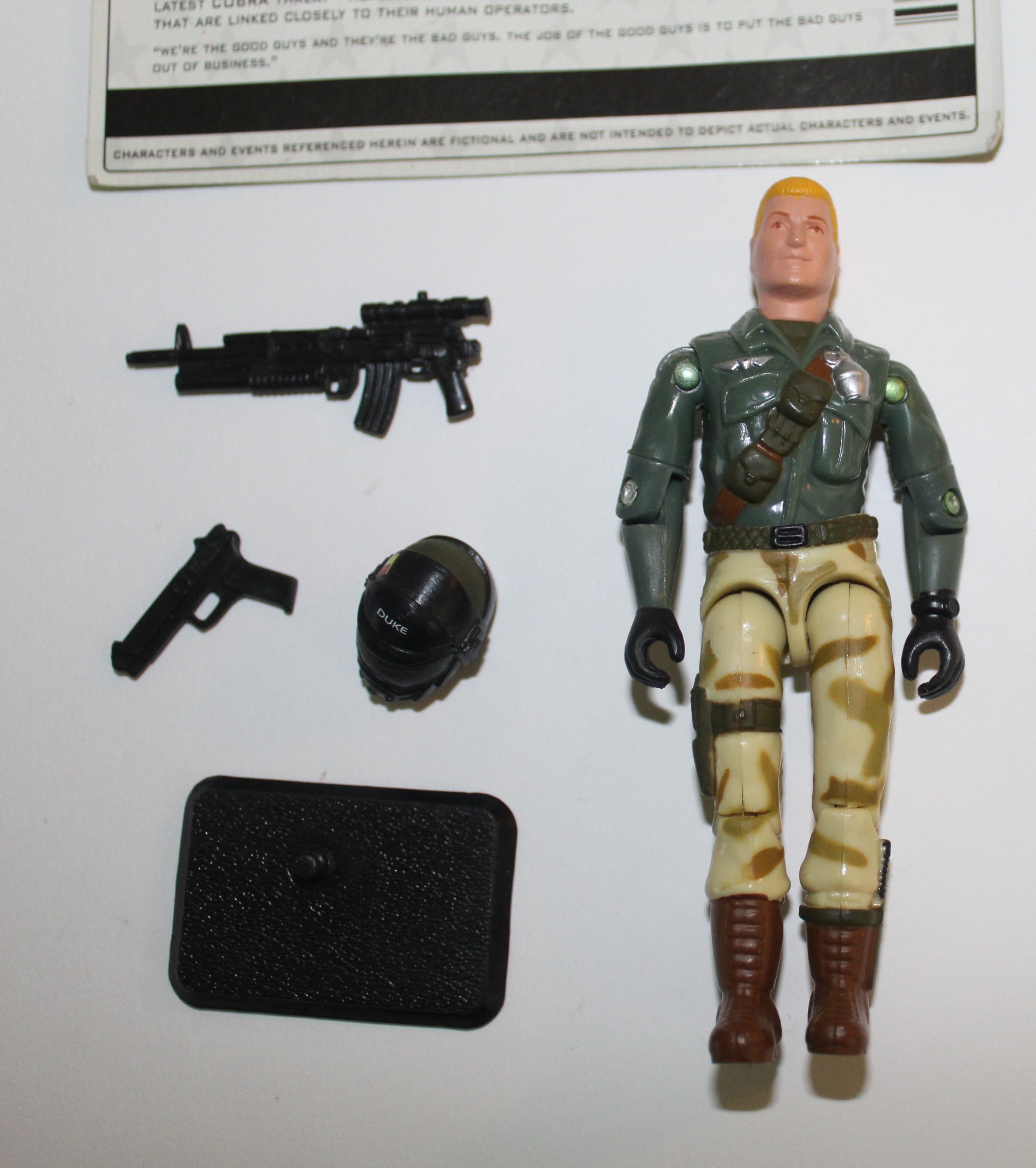 G.I. Joe Duke Version 15 Hasbro 2004 TRU Exclusive Anti-Venom Task Force