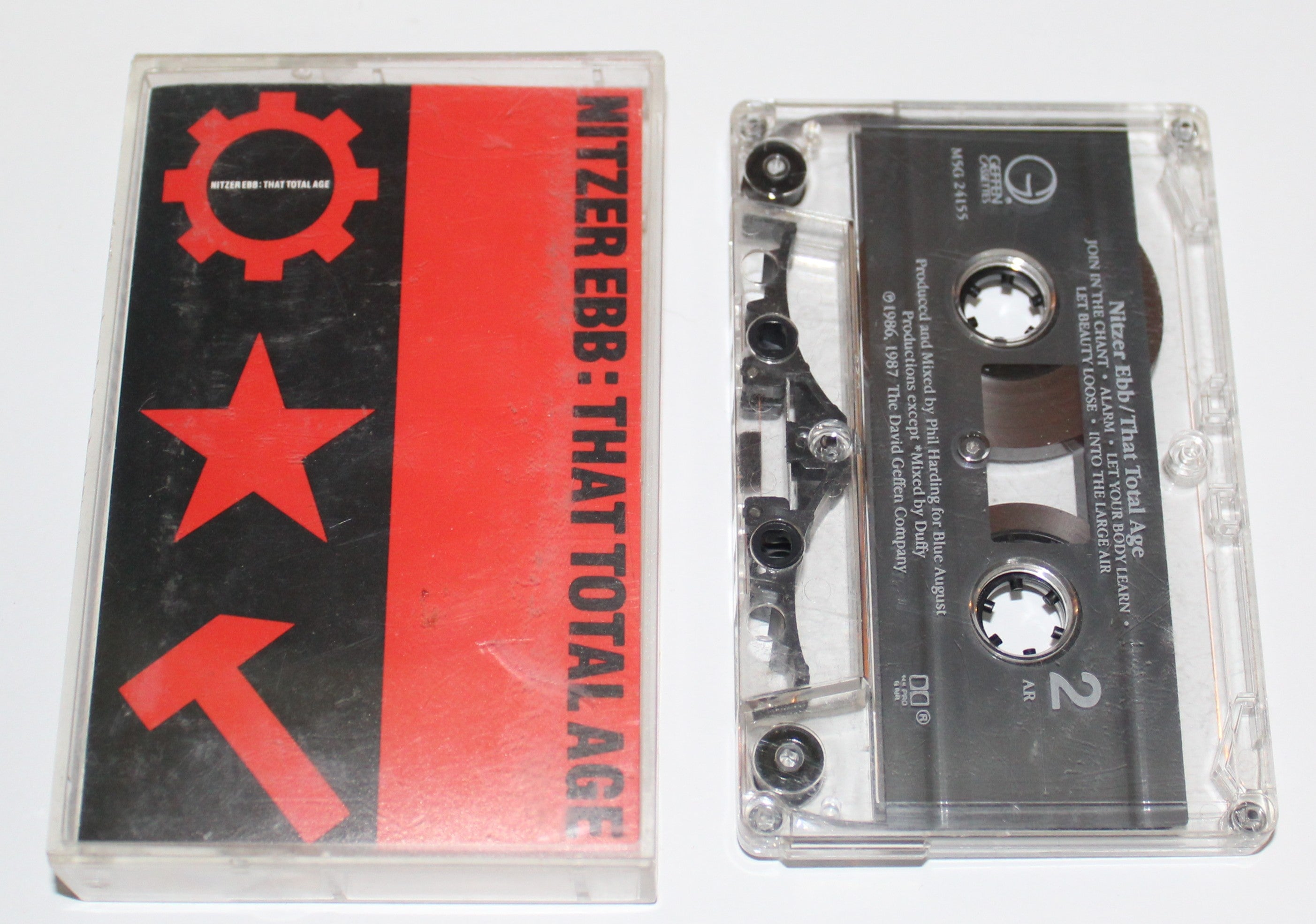 NITZER EBB: That Total Age Cassette Tape 1987