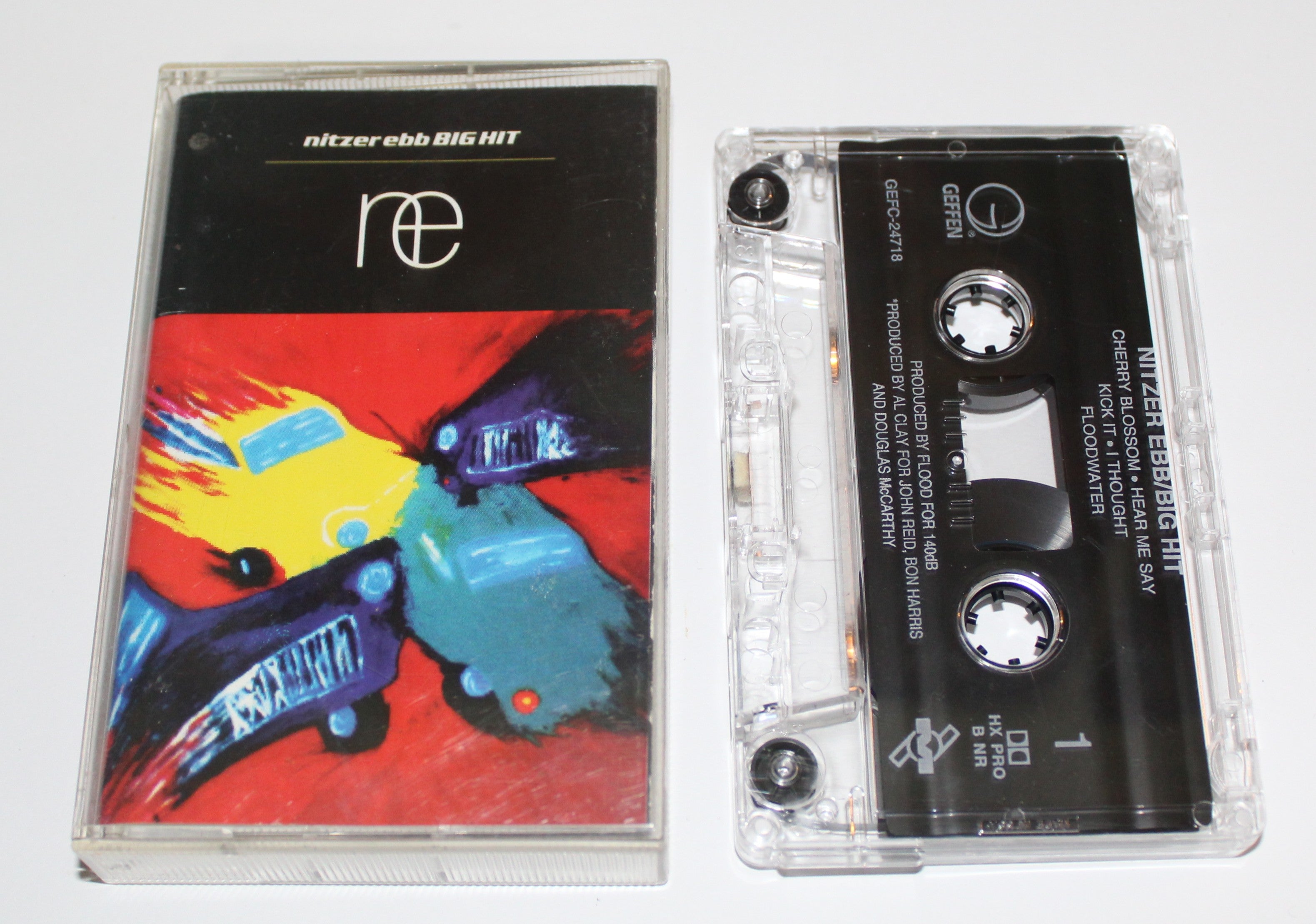 NITZER EBB: Big Hit Cassette Tape 1995
