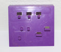 Ninja Turtles TMNT Technodrome Purple Weapons Rack Part Playmates 1990