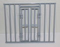 Ninja Turtles TMNT Technodrome Grey Jail Cell Doors Part Playmates 1990