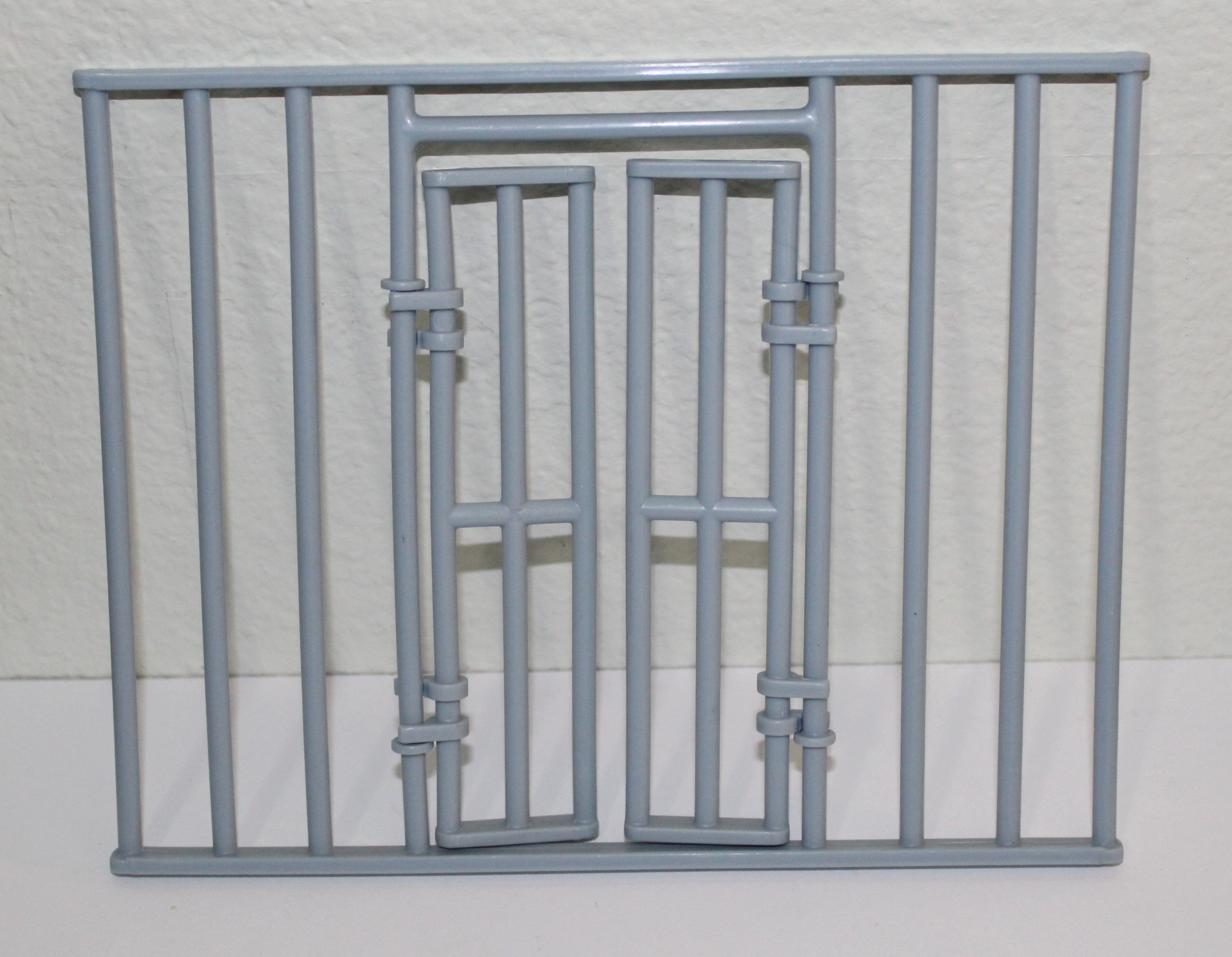 Ninja Turtles TMNT Technodrome Grey Jail Cell Doors Part Playmates 1990