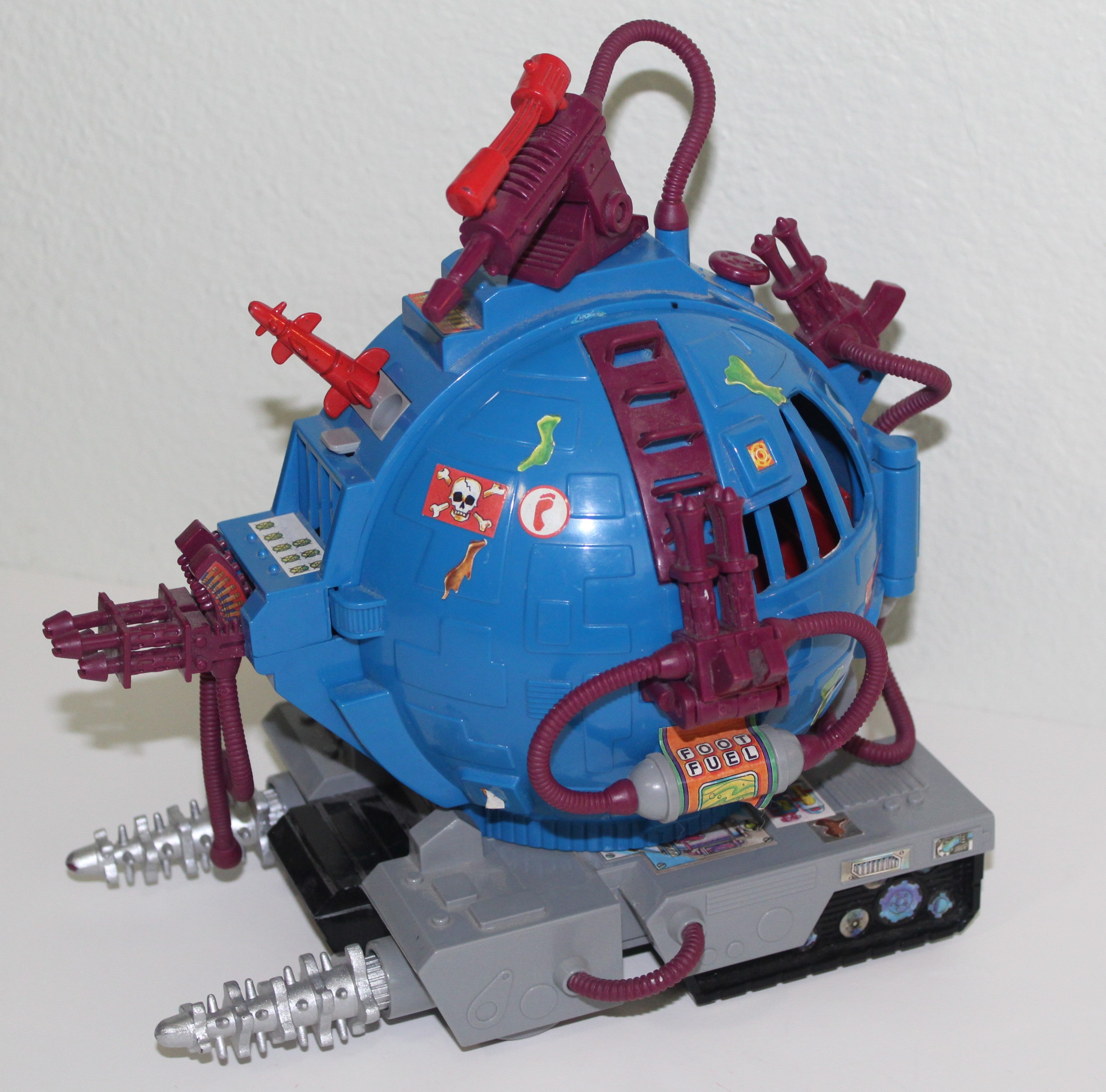 Ninja Turtles TMNT Technodrome Scout Vehicle Playmates 1993