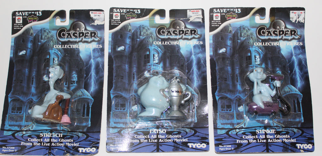 Casper the Friendly Ghost PVC Mini Figure Lot Tyco 1995