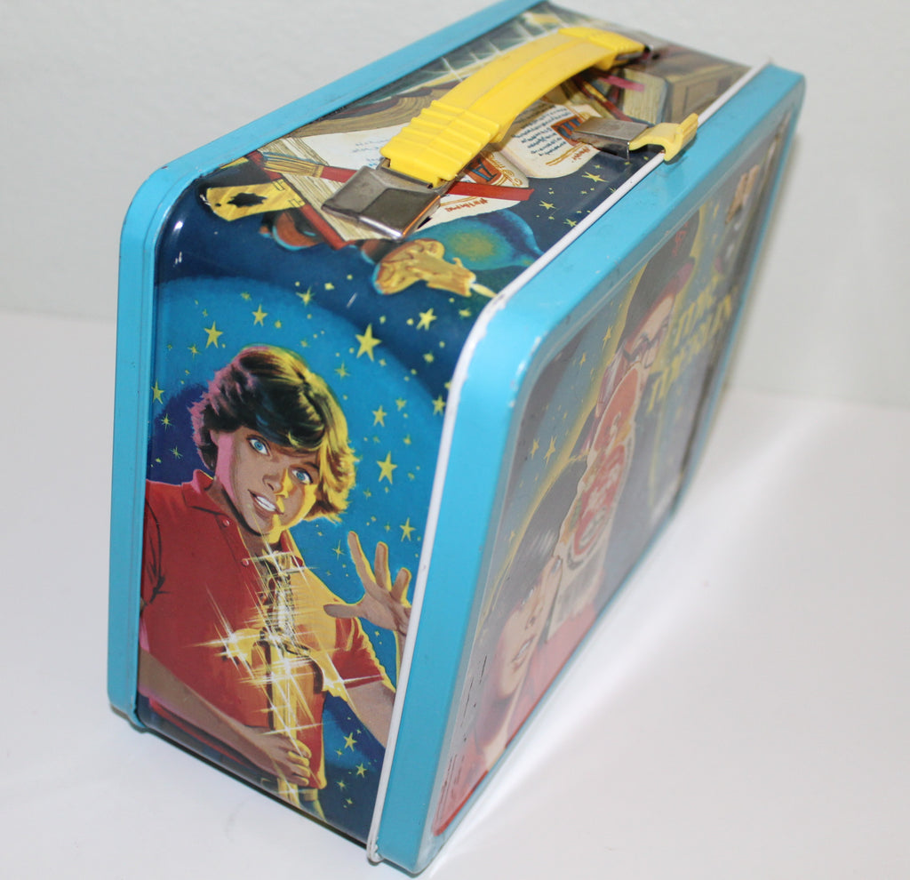 Mr. Merlin Metal Lunchbox Thermos 1981